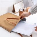 حافظة ورق ومستندات بلاستيك شفاف لسهولة رؤية الاوراق