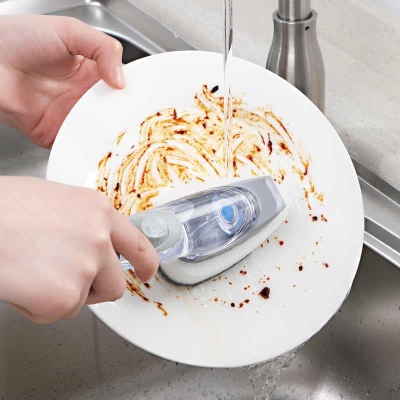 فرشه بخزان صابون + ليفه مواعين