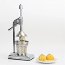 عصارة البرتقال والرمان اليدوية الإحترافية الإستانليس بكوب ومصفاة