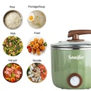 SF-1503 حلة ضغط كهربائية 1.2 لتر  متعددة الاستخدامات من الستاليس ستيل بقوة 600 وات من سونيفر