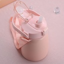 زمزية حرارية لحفظ درجة حرارة المشروبات من الستاليس ستيل بشاليموه ويد لسهولة الحمل 800 مللي