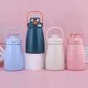 زمزية حرارية لحفظ درجة حرارة المشروبات من الستاليس ستيل بشاليموه ويد لسهولة الحمل 800 مللي