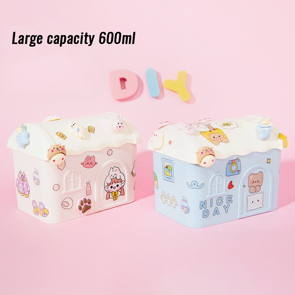 فواحة علي شكل بيت بخزان 600 ملي لتعطير غرف الاطفال