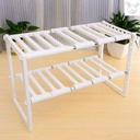 منظم أدوات وأواني داخل درفة المطبخ وتحت الحوض