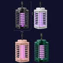 مصيدة وصاعق ناموس كهربائي معلق قابل للشحن