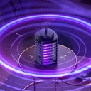 مصيدة وصاعق ناموس كهربائي معلق قابل للشحن