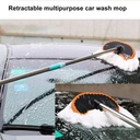 مساحة السيارة الفيبر بيد طويلة للحفاظ على الدهانات والنانوسيراميك من الخدش