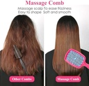 فرشة شعر مفرغة لتسريح وفك تشابك الشعر