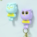 هوك شكل بومة بعيون متحركه لتعليق الملابس والمفاتيح والكابات