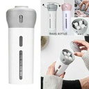 ديسبنسر الصابون والشامبو واللوشن الرباعي للسفر والرحلات