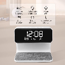 شاحن وايرلس 3 *1  وساعة منبة ومصباح ليلي بقوة 15 وات