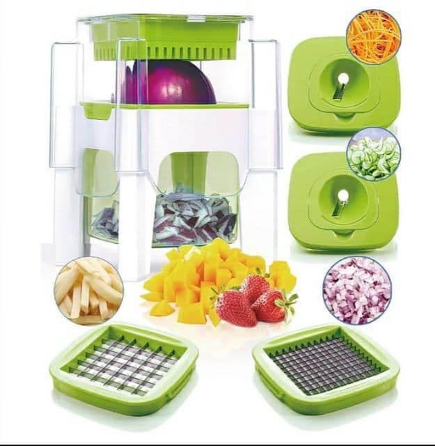 قطاعة ومبشرة الخضروات والفاكهة ب 4 رؤوس عالية الجودة