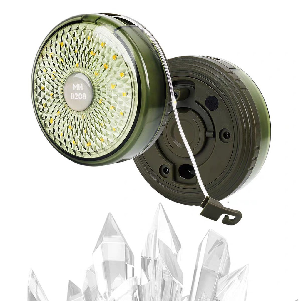 USB كشاف ليد 2*1 بسلسة اضاءة قابلة للسحب مع 8 اضاءات مختلفة