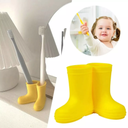 حامل سيليكون لفرش الأسنان على شكل حذاء المطر