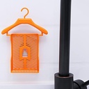 اسفنجة اسبونج بحامل شماعة مزودة بدبل فيس قوي لسهولة التعليق