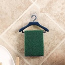 اسفنجة اسبونج بحامل شماعة مزودة بدبل فيس قوي لسهولة التعليق