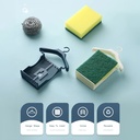 اسفنجة اسبونج بحامل شماعة مزودة بدبل فيس قوي لسهولة التعليق