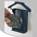 اسفنجة اسبونج بحامل شماعة مزودة بدبل فيس قوي لسهولة التعليق