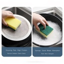 اسفنجة اسبونج بحامل شماعة مزودة بدبل فيس قوي لسهولة التعليق