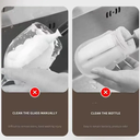 فرشة كهربائية لتنظيف زجاجات المياة وببرونات الأطفال ب 3 رؤوس مختلفة