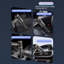 مكنسة ومنفضة 2*1 لاسلكية محمولة  لتنظيف الاماكن الصعبة