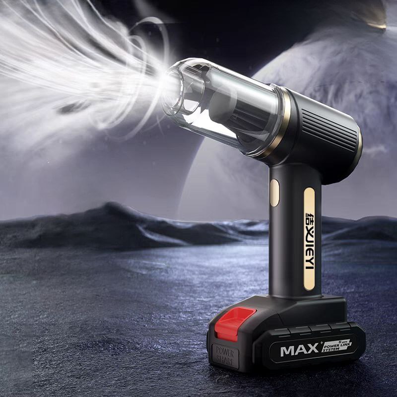 مكنسة ومنفضة 2*1 لاسلكية محمولة  لتنظيف الاماكن الصعبة