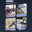 مكنسة ومنفضة 2*1 لاسلكية محمولة  لتنظيف الاماكن الصعبة