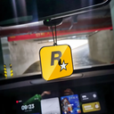 ميدالية معلقة لتعطير وتزيين السيارات وازالة الروائح الكريهة