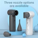 منفاخ هواء محمول ب 3 فوهات  55 واط يعمل بيو اس بي