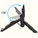 ترايبود لحمل الموبايل وتصوير الفيديوهات باضاءة وميكروفون عالي الجودة  مع جهاز تحكم عن بعد