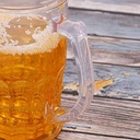 كوب بلاستيك دبل 450 ملي لشرب المياة والعصائرالمثلجة