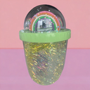 مج جليتر مللي بغطاء مجسم قوس قزح من الاعلي مع شاليموه