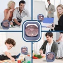 مروحة مكتب ميني دوارة ب 3 سرعات مختلفة قابلة للشحن