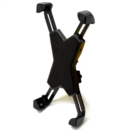 حامل موبايل للدراجات النارية والعجل قابل للتعديل مع ماسك مضاد للاهتزاز