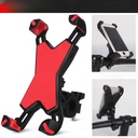 حامل موبايل للدراجات النارية والعجل قابل للتعديل مع ماسك مضاد للاهتزاز