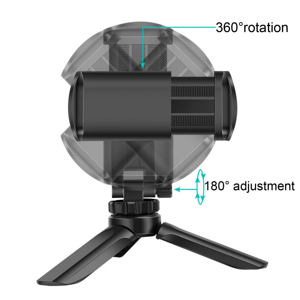 حامل موبايل ميني دوار للمكتب قابل للتعديل