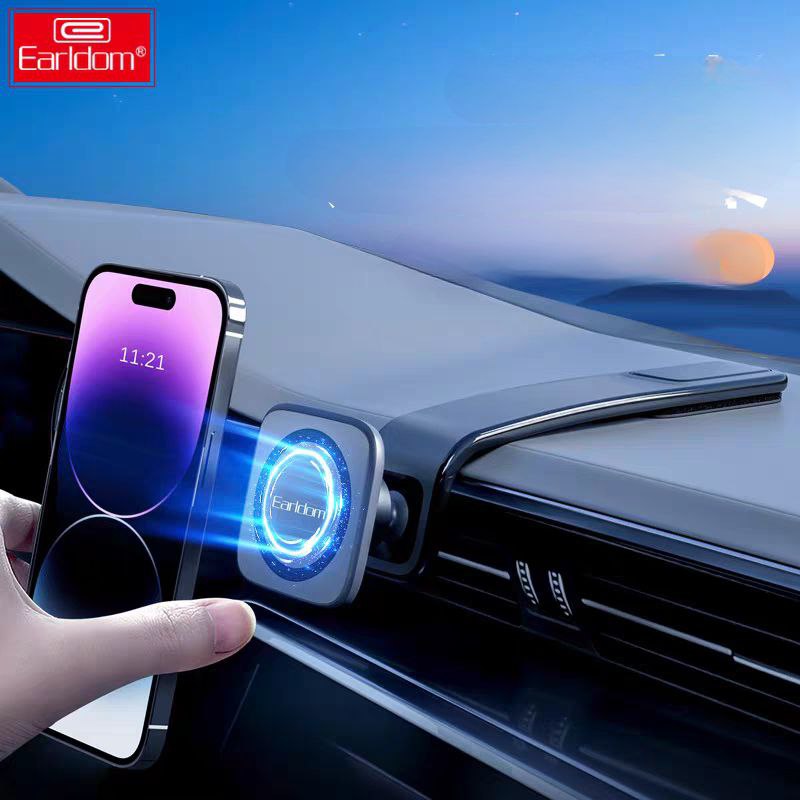 حامل موبايل للسيارات بتصميم مبتكر قابل للطي بتثبات قوي