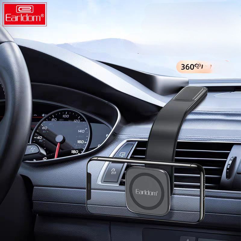 حامل موبايل للسيارات بتصميم مبتكر قابل للطي بتثبات قوي