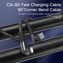 كابل تايب سي شحن سريع بتصميم مبتكر لمنع الانقطاع