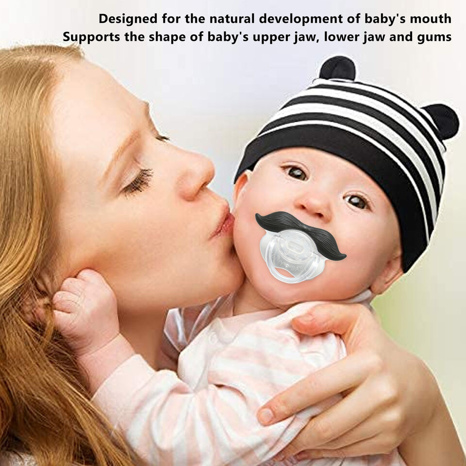 سكاتة ( تيتينا ) اطفال شكل شنب من السيليكون الامن علي الاطفال