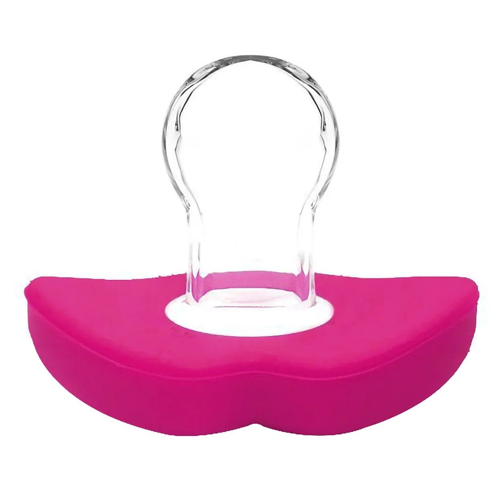 سكاتة ( تيتينا ) اطفال شكل شفايف من السيليكون الامن علي الاطفال