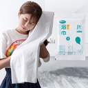 فوطة الإستحمام الكبيرة المضغوطة للإستخدام مرة واحدة للسفر والرحلات