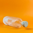 زجاجة للخل والزيت 400 مللي بغطاء خشبي محكم الغلق