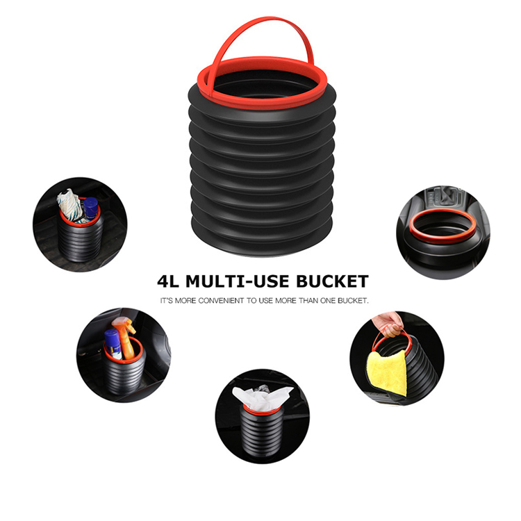 باسكت السيارة المتعدد الإستخدام القابل للطي للمحافظة على نظافة السيارة