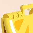 كرسي أطفال شكل ليمونة قابل للطي بيد لسهولة حمله