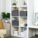 منظم ملابس وتربروف لترتيب الملابس داخل الأدراج والدواليب بيد قابل للطي