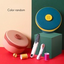 علبة لمستلزمات الخياطة منظمة تجمع الأبر والخيوط في مكان واحد