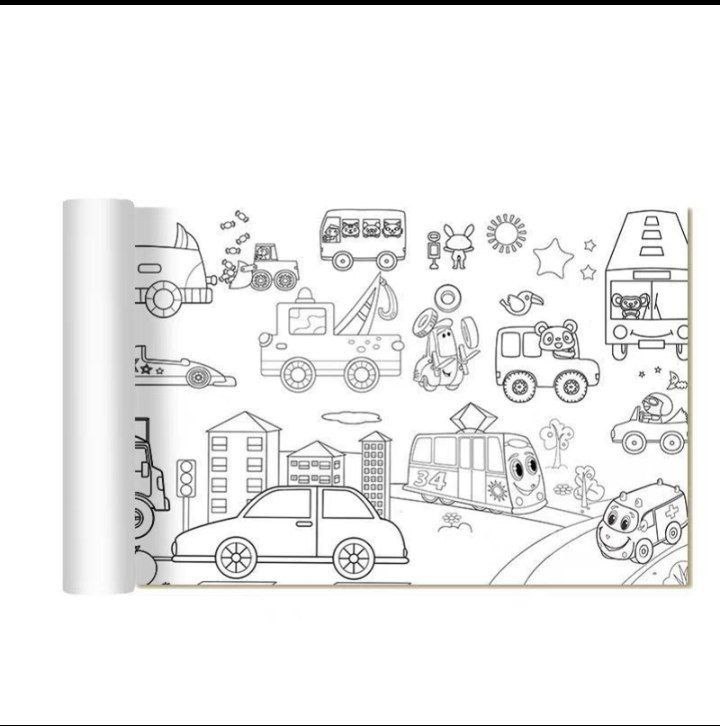 شيت رسومات الوان للاطفال