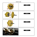 فواحة لتعطير السيارة تثبت في فتحات التكييف