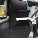 علبة مناديل قطيفة بحزام تركب علي كرسي او مسند السيارة